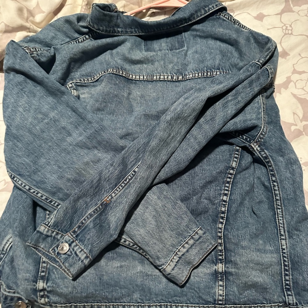 size small jean jacket, worn a hand full of times